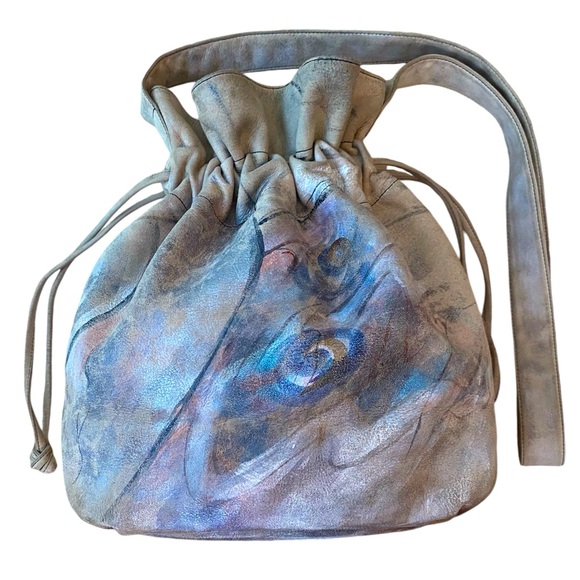 Jane Yoo Vintage Leather Bag Signed - Picture 3 of 11